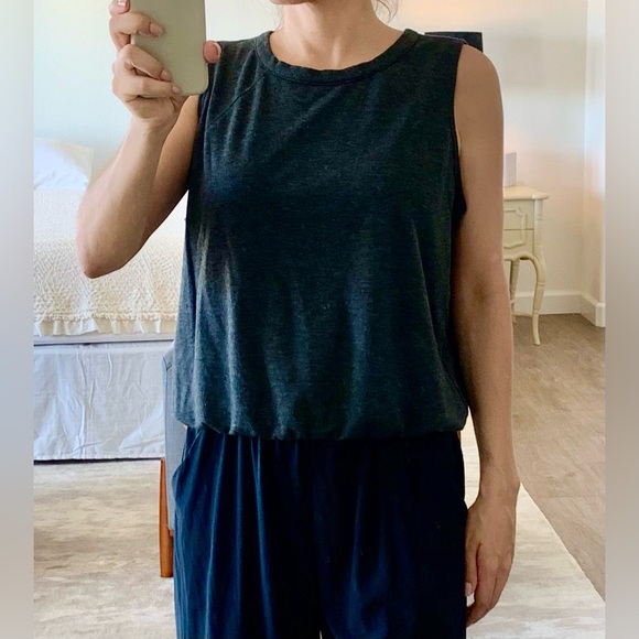 JoyLab Heather Gray Athletic Top - Picture 1 of 4
